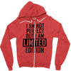 limited edition1 Zipper Hoodie