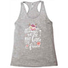 Though She Be But Little She Is Fierce Racerback Tank
