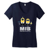 men in black Women's V-Neck T-Shirt