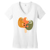 lucu deh Women's V-Neck T-Shirt