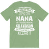 Super Cool Nana Of A Freaking Awesome Grandson T-Shirt