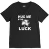 hug me for luck V-Neck Tee