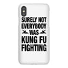 Surely Not Everybody Was Kung Fu Fighting iPhoneX