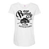 get ready for adventure Maternity Scoop Neck T-shirt