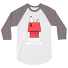 Sleep Big Fan 3/4 Sleeve Shirt