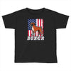 usa boxer flag Toddler T-shirt