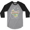 bunny rabbit in 3/4 Sleeve Shirt
