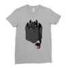 pocket toothless Ladies Fitted T-Shirt