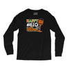happy hallowine Long Sleeve Shirts