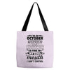 I Am An October Women Tote Bags