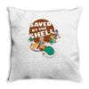 saved by the shell Throw Pillow