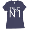 trust no Ladies Fitted T-Shirt