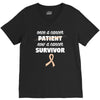 Once a Cancer Patient Now a Cancer Survivor V-Neck Tee