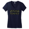 Work Hard Women's V-Neck T-Shirt
