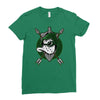arrow ducks Ladies Fitted T-Shirt