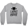 coffee drinkers Crewneck Sweatshirt