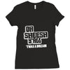 jake and amir oh sheesh y'all Ladies Fitted T-Shirt