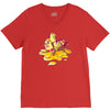 hot macs wrestling in cheese V-Neck Tee