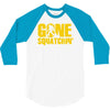 gone squatchin 3/4 Sleeve Shirt