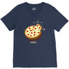 pizza V-Neck Tee