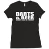 darts beer Ladies Fitted T-Shirt