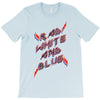 rad white and blue T-Shirt