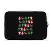 christmas pixel Laptop sleeve
