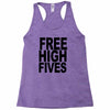 free high fives t shirt x large funny humor geek awesome highfive cool Racerback Tank