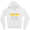 father's day grandpa gift funny grandpa shirt birthday gift for grandp Zipper Hoodie