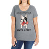 nobody listens to me Ladies Curvy T-Shirt