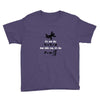 its the sudden deceleration that kills you funny physics Youth Tee