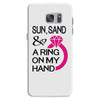 sun, sand &amp; a ring on my hand Samsung Galaxy S7