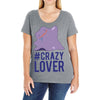 #crazylover clearance Ladies Curvy T-Shirt