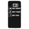 Don't drown crash walk Tee Swim Bike Run Triathle Samsung Galaxy S7
