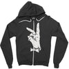 bunny sign Zipper Hoodie
