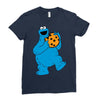 Cookie Monster Ladies Fitted T-Shirt