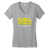 Girl Power May The Empowerment With You Women's V-Neck T-Shirt