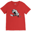 lion pc V-Neck Tee