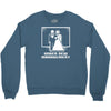 pixel wedding under new management Crewneck Sweatshirt