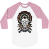 smokin pipes n feathers 3/4 Sleeve Shirt