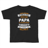 Super Cool Papa Of A Freaking Awesome Granddaughter Toddler T-shirt