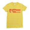 help me Ladies Fitted T-Shirt