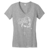ozzy osbourne prayer black sabbath Women's V-Neck T-Shirt