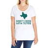 don't mess with tetris Ladies Curvy T-Shirt