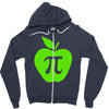 apple pi Zipper Hoodie