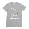 beauty and the beast Ladies Fitted T-Shirt