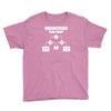 engineering flow chart Youth Tee