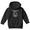 i cant brain today Youth Hoodie