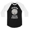 pluto Never Forget 3/4 Sleeve Shirt