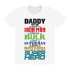 daddy you are my favorite superhero All Over Women's T-shirt